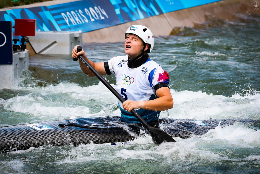 Vodná slalomárka Zuzka Paňková