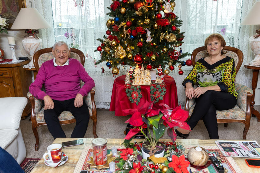 Hokejová legenda Jozef Golonka s milovanou manželkou Božkou