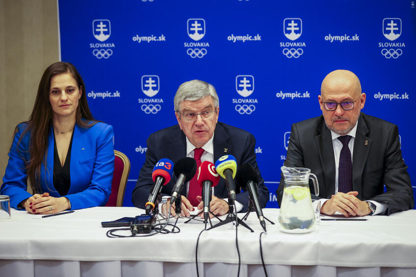 Prezident MOV Thomas Bach na Slovensku: Podporil stavbu novej olympijskej haly 